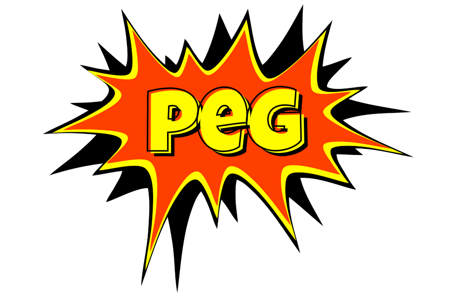 Peg bazinga logo