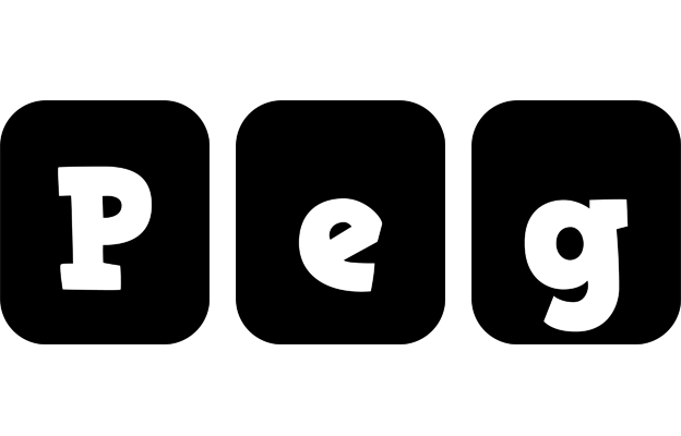 Peg box logo