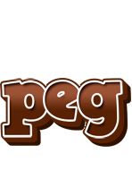 Peg brownie logo