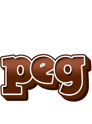 Peg brownie logo
