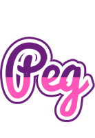 Peg cheerful logo