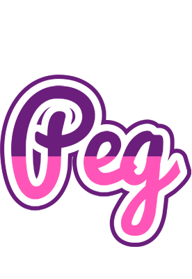Peg cheerful logo