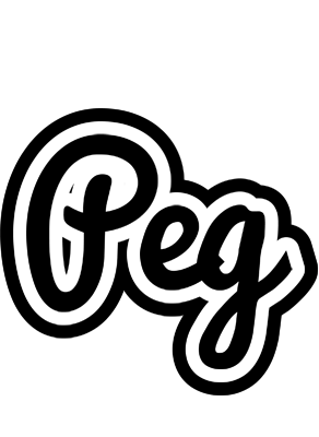 Peg chess logo