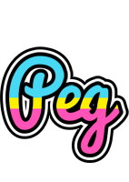 Peg circus logo