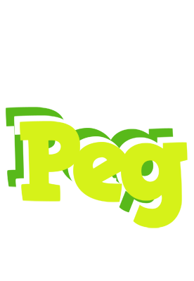Peg citrus logo