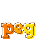 Peg desert logo