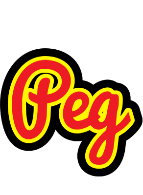 Peg fireman logo