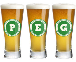 Peg lager logo