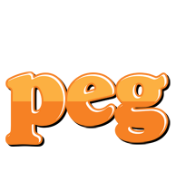 Peg orange logo