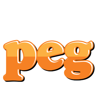 Peg orange logo