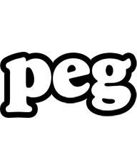 Peg panda logo