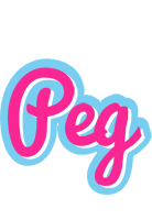 Peg popstar logo