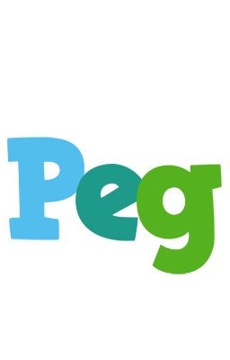 Peg rainbows logo