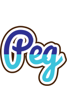 Peg raining logo