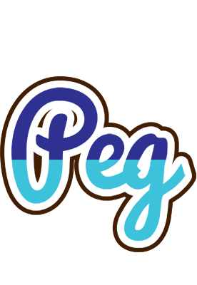 Peg raining logo