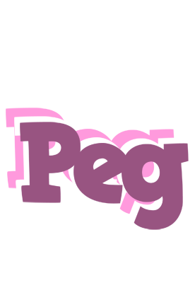 Peg relaxing logo