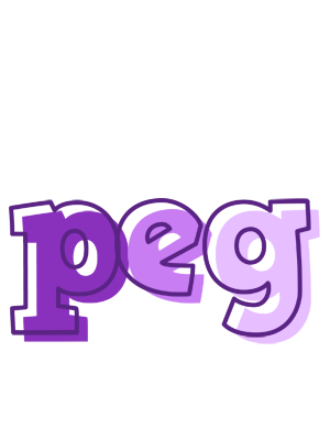 Peg sensual logo