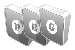 Peg silver logo