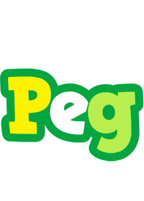 Peg soccer logo