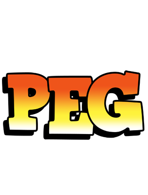 Peg sunset logo