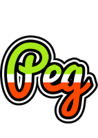 Peg superfun logo