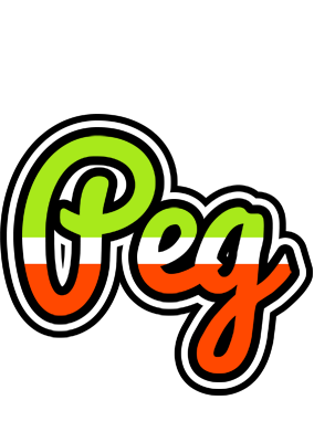 Peg superfun logo