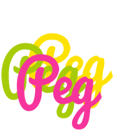 Peg sweets logo