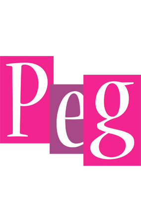 Peg whine logo