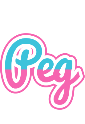 Peg woman logo