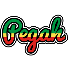 Pegah african logo