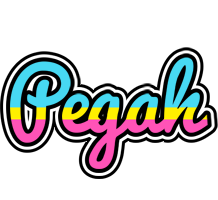 Pegah circus logo