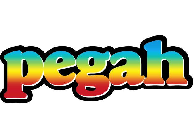 Pegah color logo