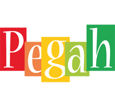 Pegah colors logo