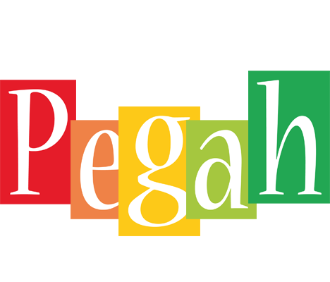 Pegah colors logo