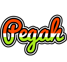 Pegah exotic logo