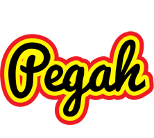 Pegah flaming logo