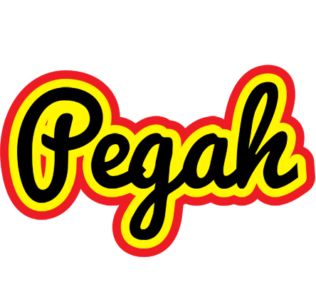 Pegah flaming logo