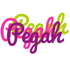 Pegah flowers logo