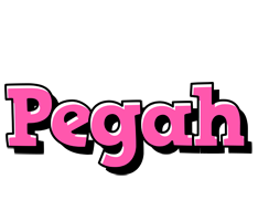 Pegah girlish logo