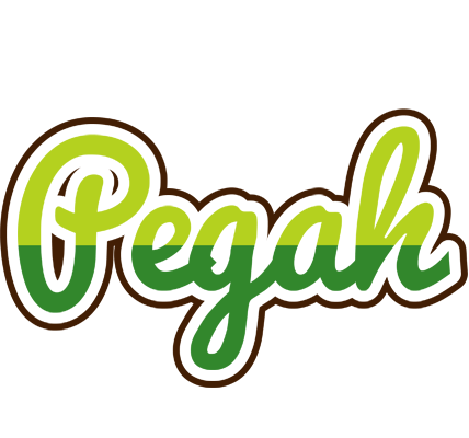 Pegah golfing logo