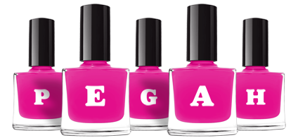 Pegah nails logo