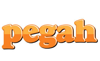 Pegah orange logo