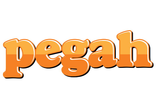 Pegah orange logo