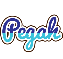 Pegah raining logo