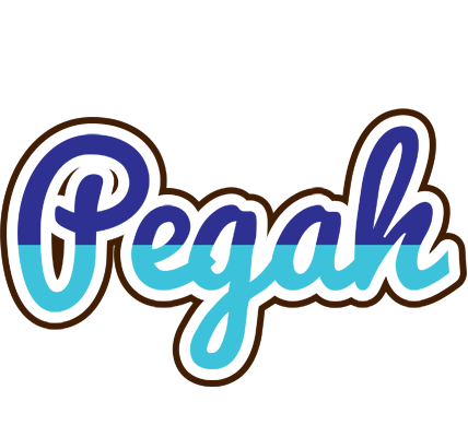 Pegah raining logo