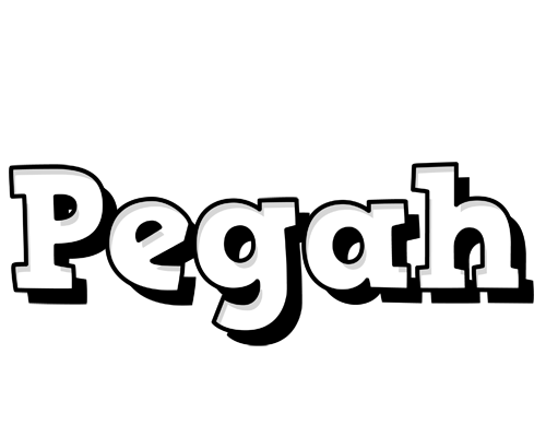 Pegah snowing logo