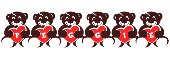 Peggie bear logo