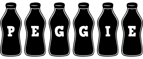 Peggie bottle logo