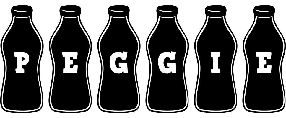 Peggie bottle logo