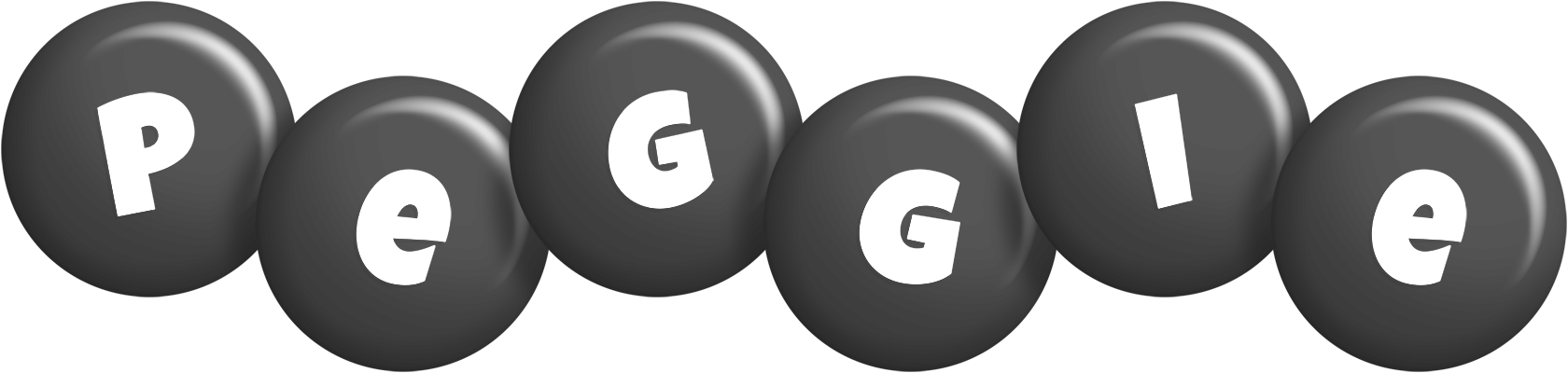 Peggie candy-black logo
